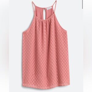 Market & Spruce Coral Sleeveless Top